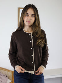 Billie Two Tone Cardigan