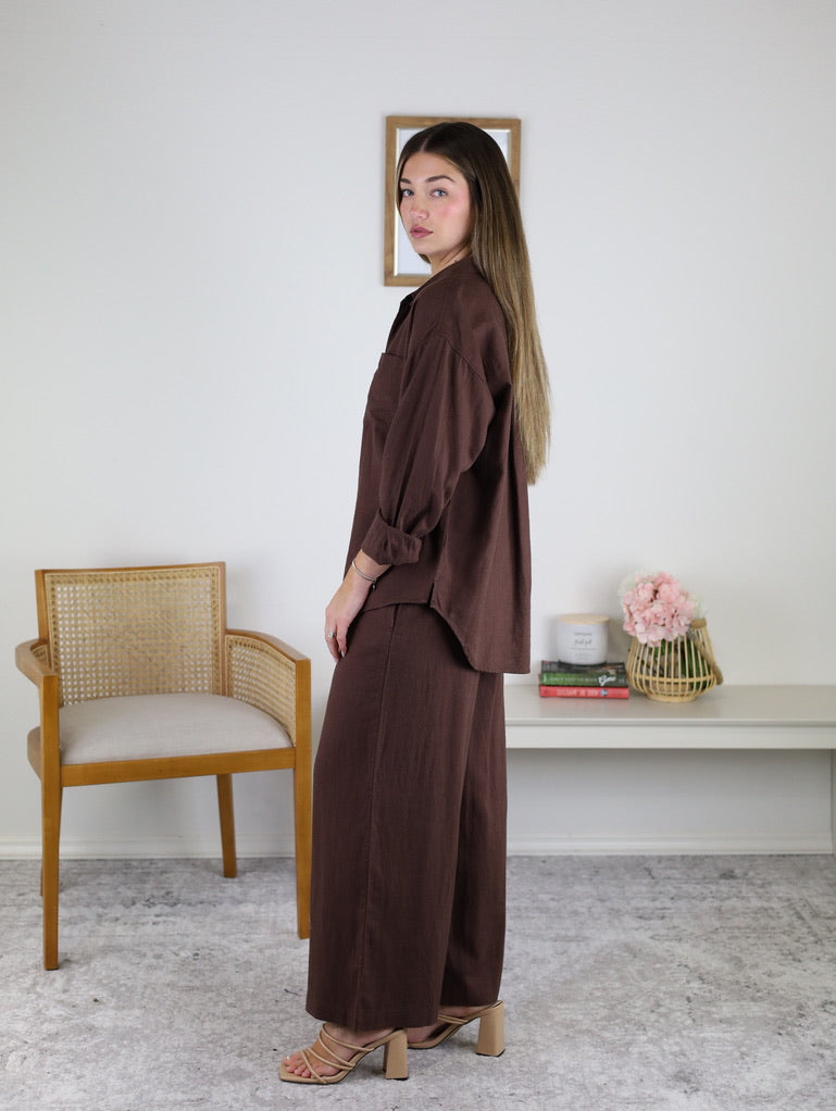 Alphie Button Up Top