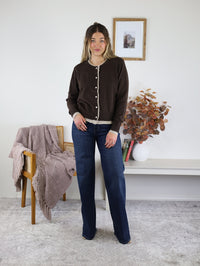 Billie Two Tone Cardigan