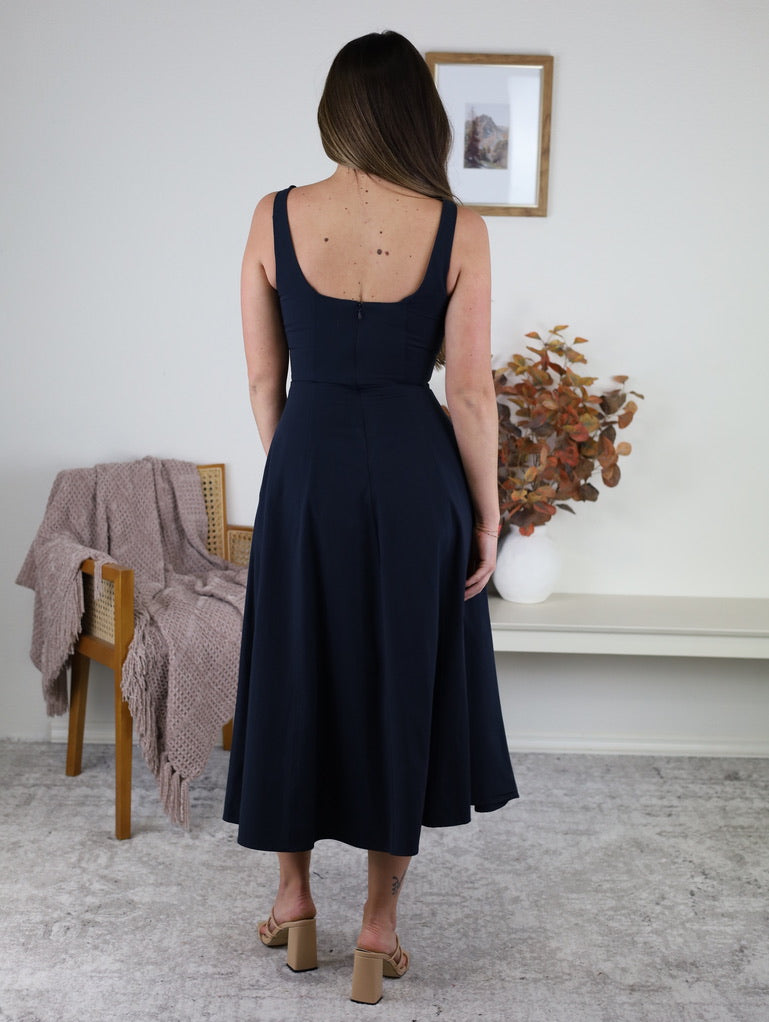 Breeze Whispering Midi Dress