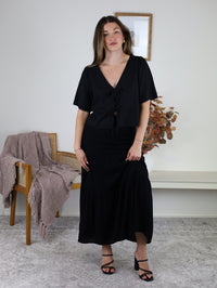 Ellie 3 Tier Maxi Skirt