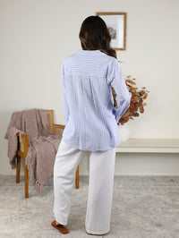 Serena Cotton Blend Shirt