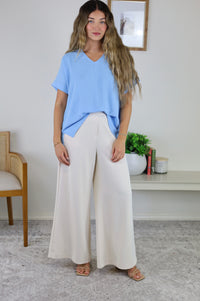 Erica Dolman Sleeve Woven Top