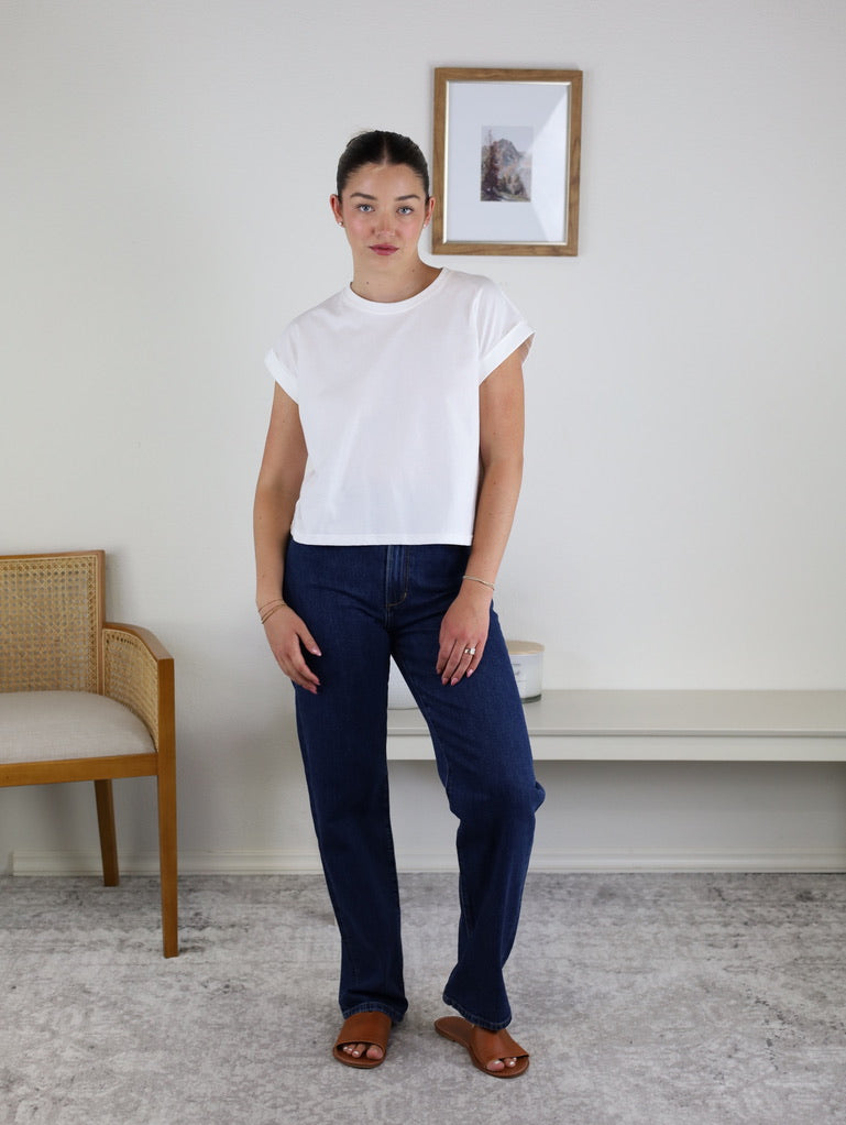 Boston Cuffed Sleeve Top