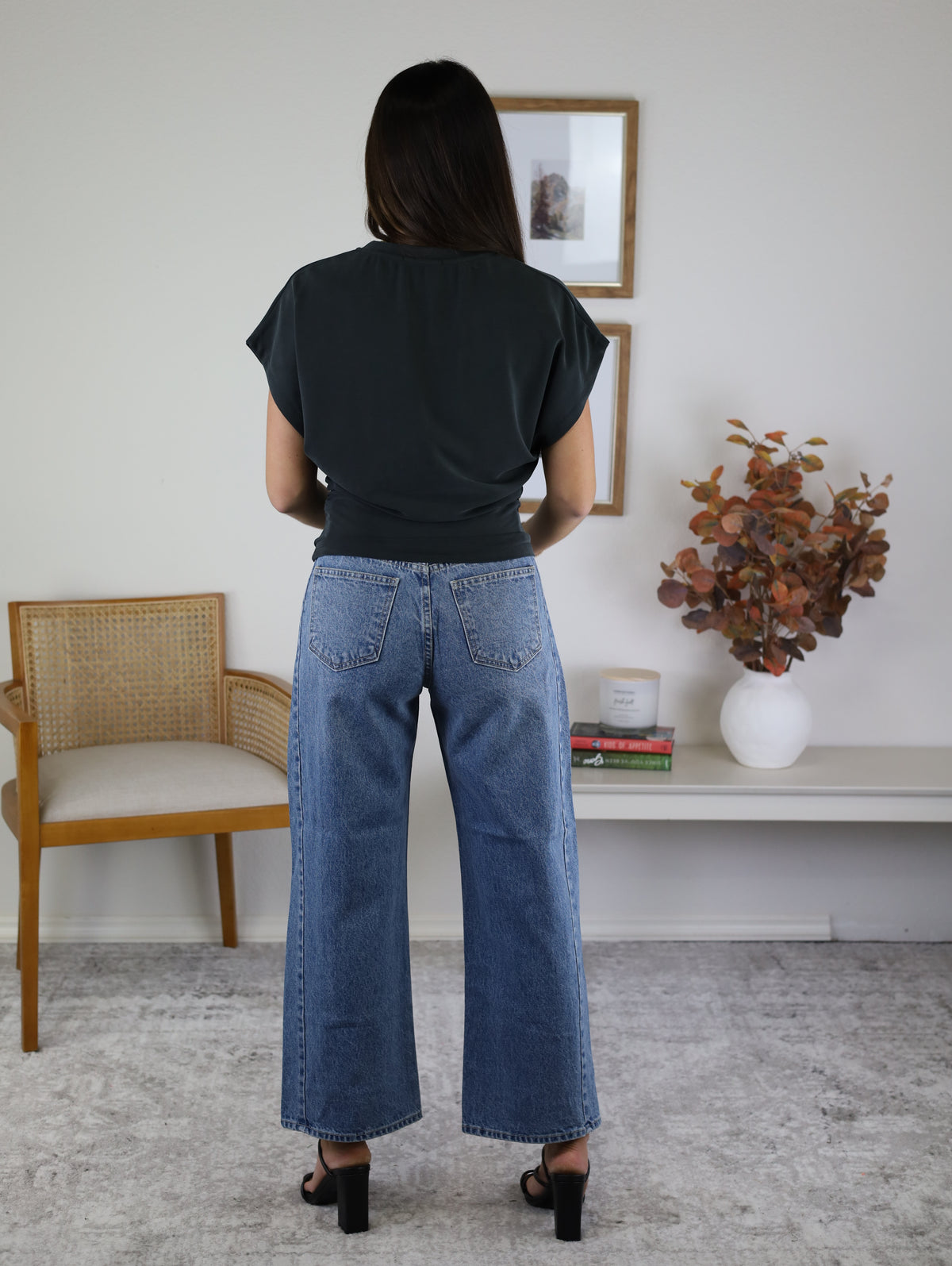 Barrel Jean w/Twisted Seam