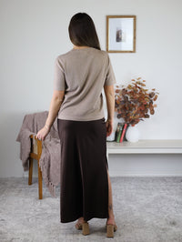 Raya Satin Maxi Skirt