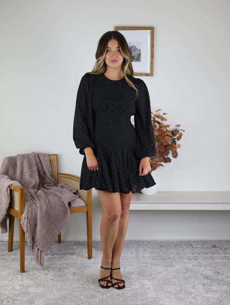 Alder Polka Dot Mini Dress