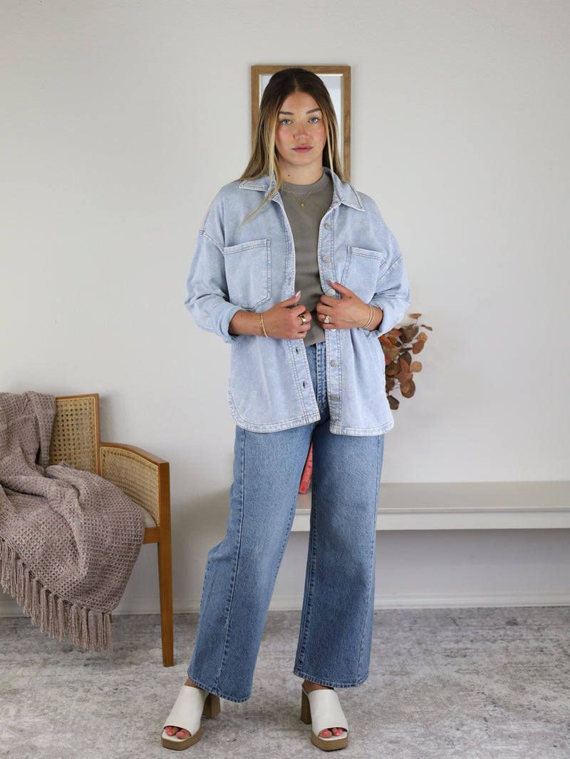 Z Supply - All Day Knit Denim Jacket