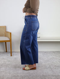 Brady High Rise Wide Leg Denim