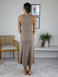 Goodwin Midi Dress - Latte