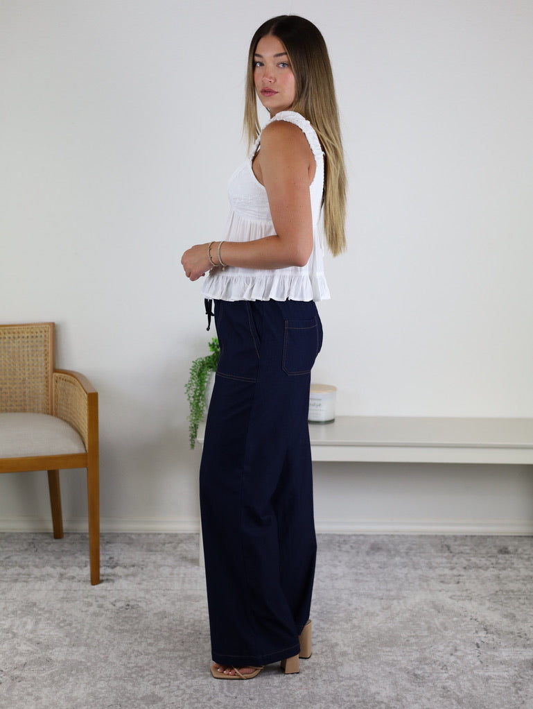 Stella Knit Wide Leg Pant