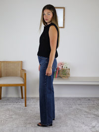 Kennedy Collared Sweater Vest Top