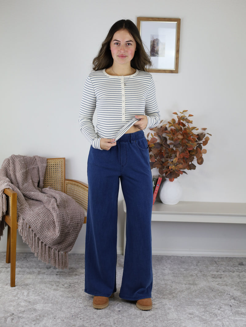 Z Supply - Hunter Knit Denim Pant