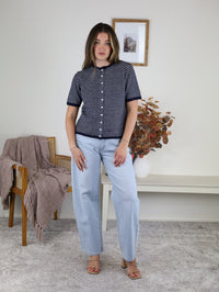 Beth Slight Barrel Straight Jean