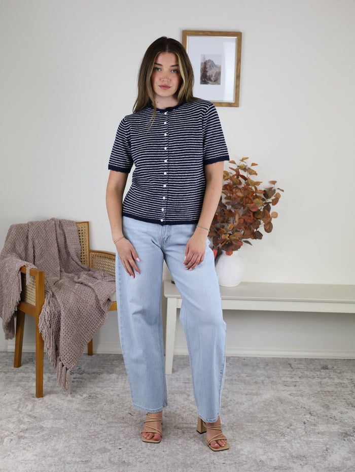 Beth Slight Barrel Straight Jean
