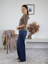 Crew Short Sleeve Basic Top