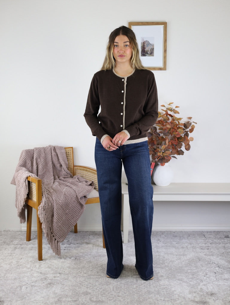 Billie Two Tone Cardigan