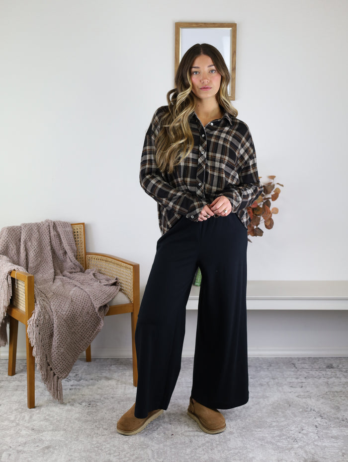 Sissy Super Soft Plaid Top