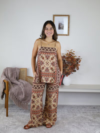 Raini Printed Top/Pant Set