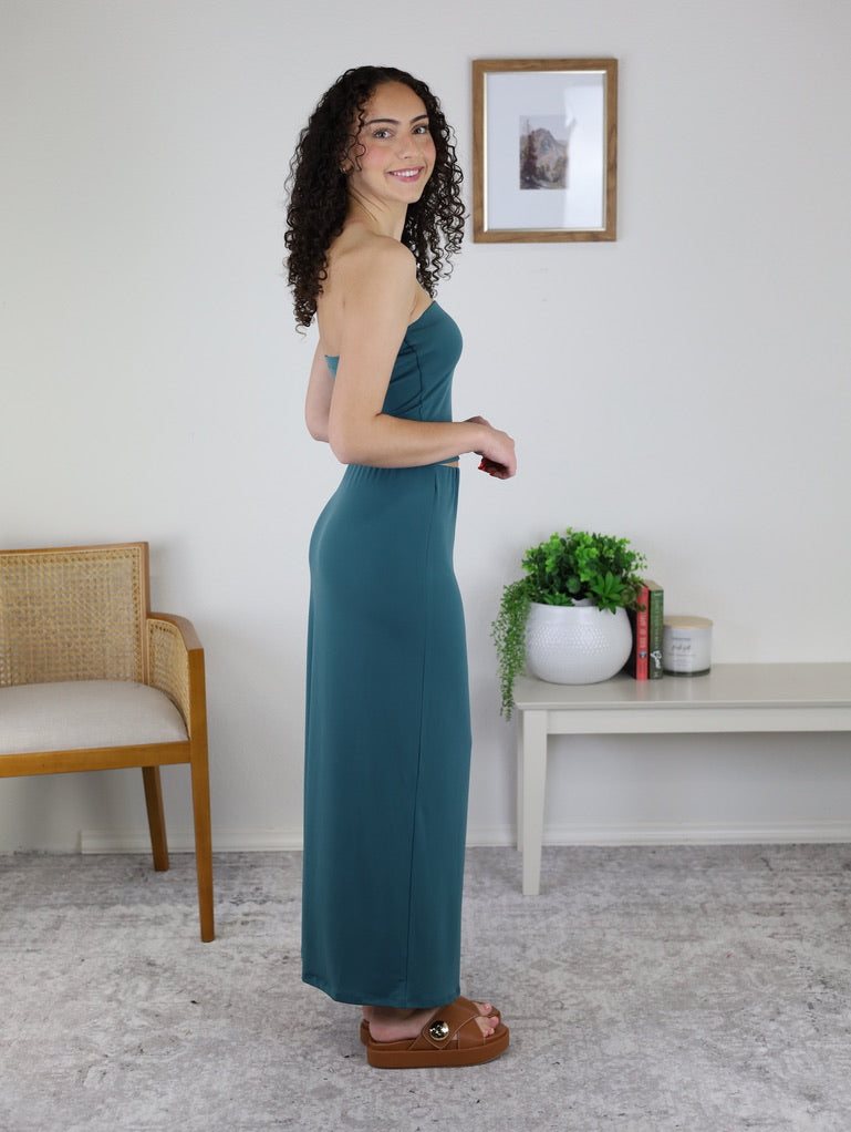 Margot Strapless Top & Skirt Set
