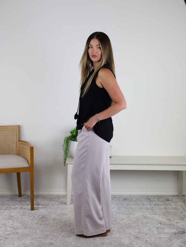 Heritage Linen Blend Blouse