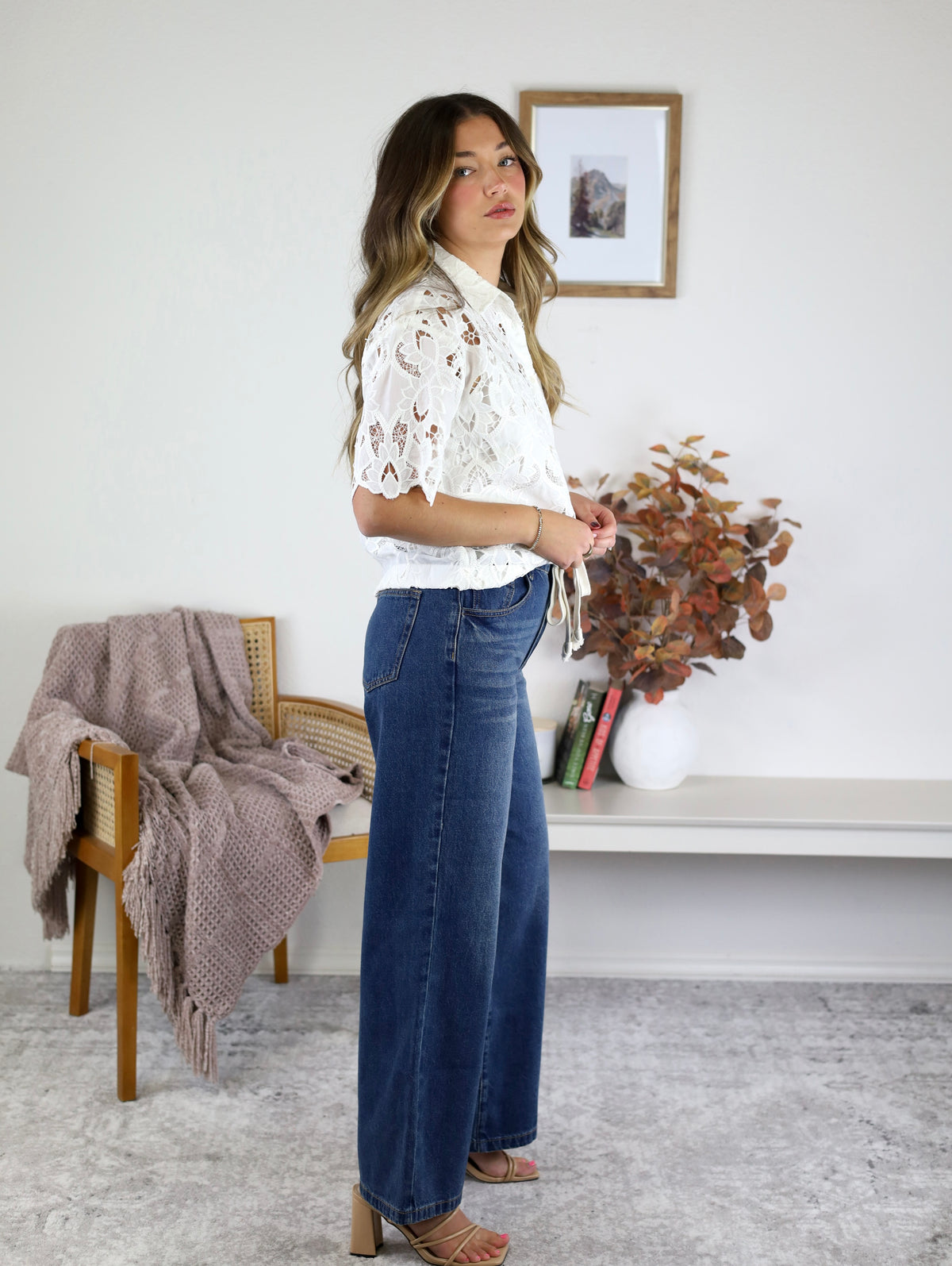 Ross Drawstring Waist Jeans - Final Sale
