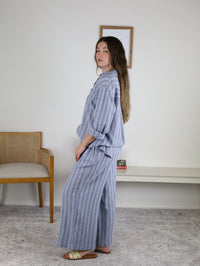 Z Supply - The Perfect Striped Pant - Indigo