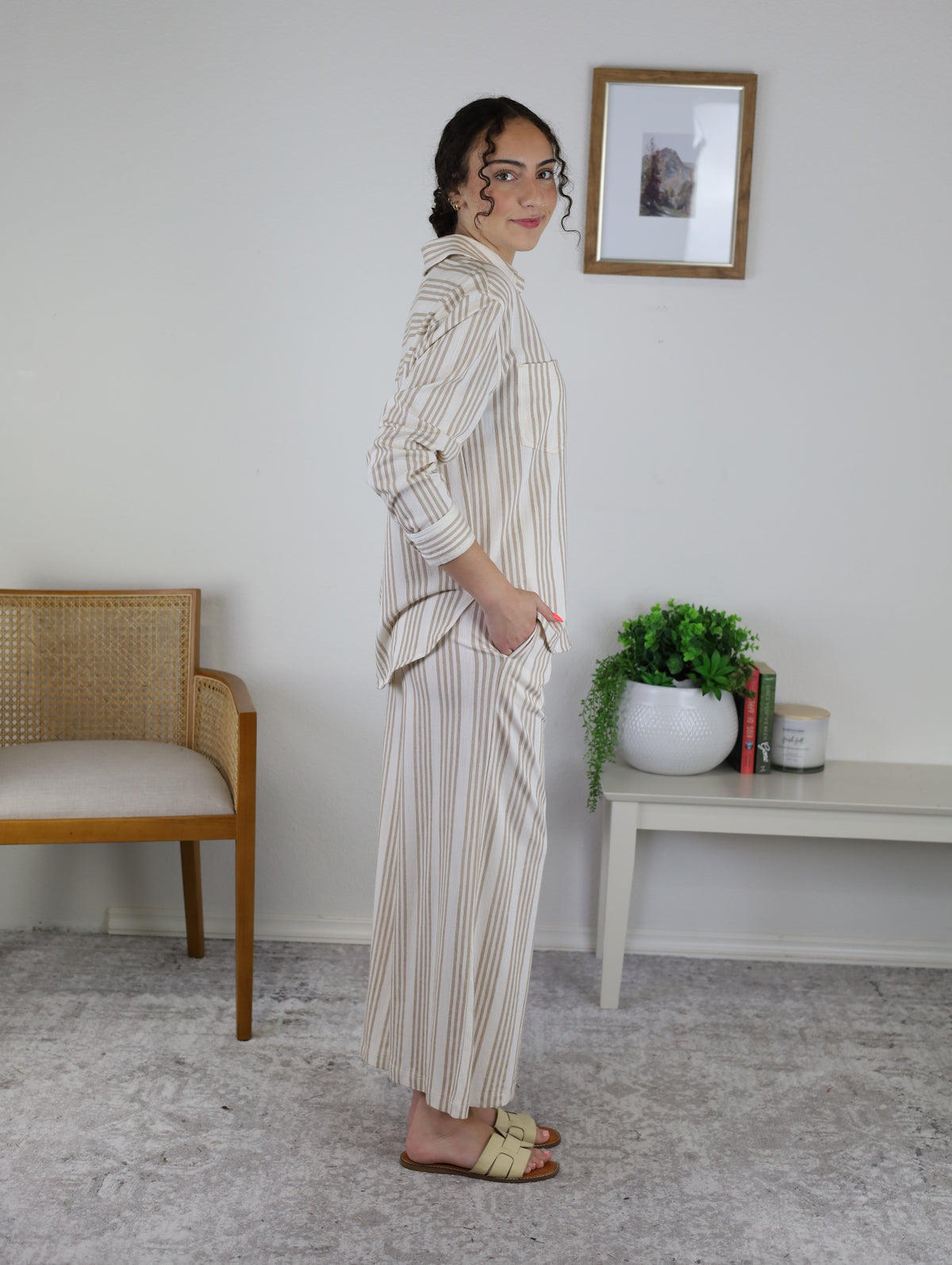 Scout Knit Striped Pant