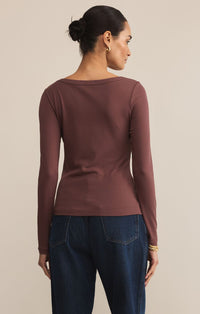 Z Supply - Second Skin Scoop Neck Top- Final Sale