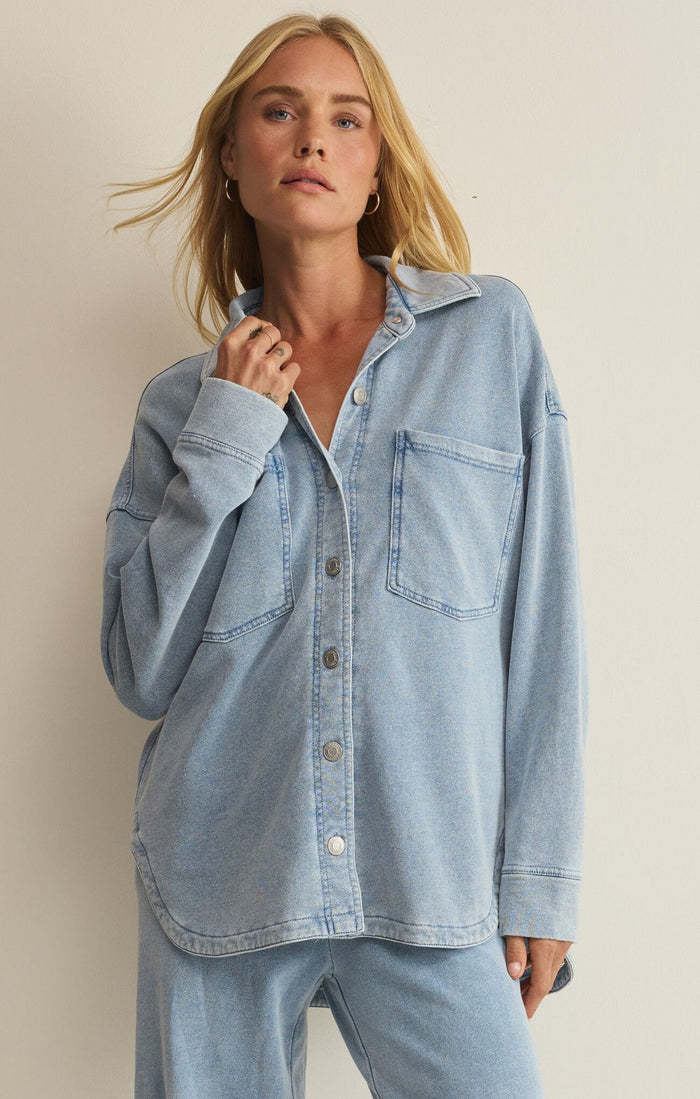 Z Supply - All Day Knit Denim Jacket