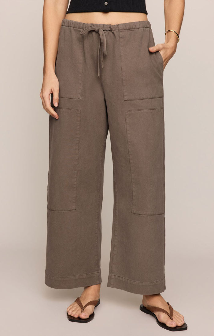 Kit Twill Carpenter Pant - Pebble