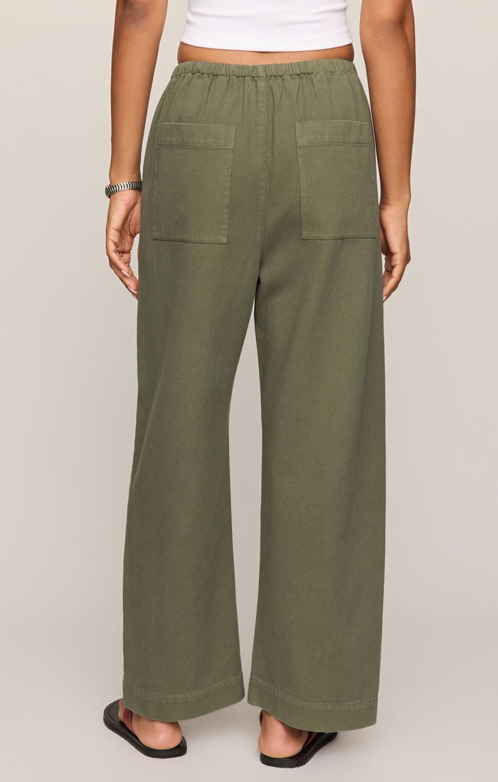 Kit Twill Carpenter Pant - Dusk Sage