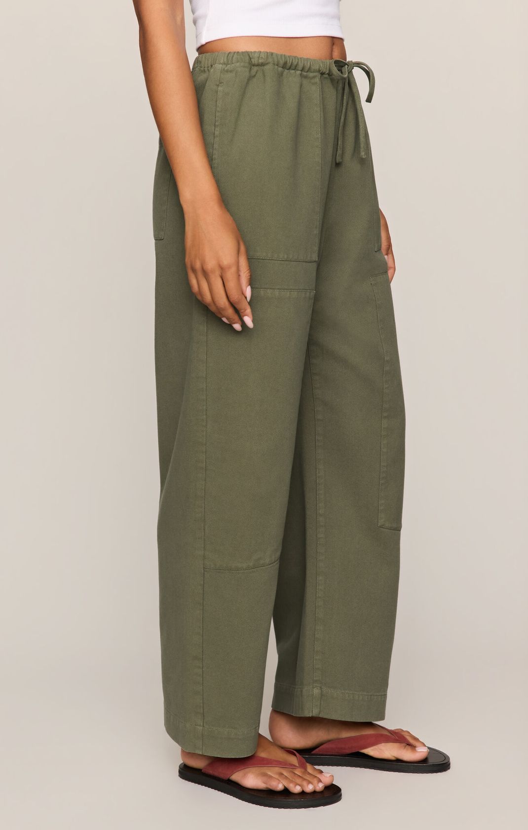 Kit Twill Carpenter Pant - Dusk Sage