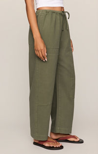 Kit Twill Carpenter Pant - Dusk Sage