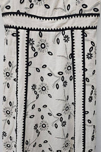 Nattie Embroidery Lace Midi Dress - Final Sale