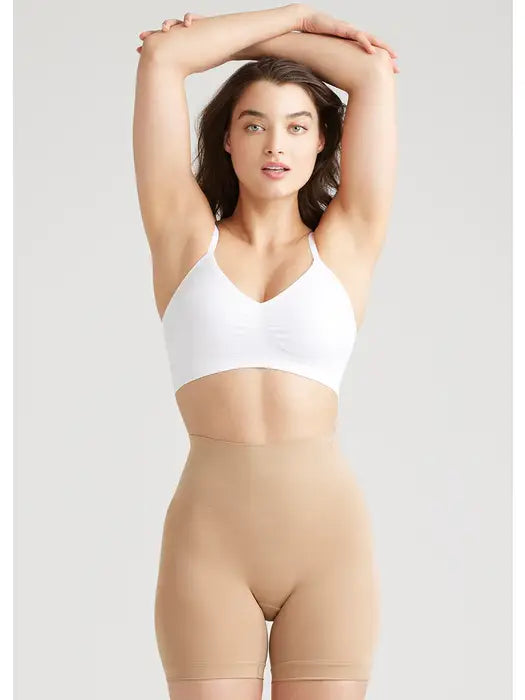 Ultralight Shapewear Short: Almond