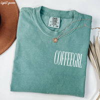 Chloe Vs Tank - Coffeegrl Coffee Comfort Colors Tee *19 Colors (S-3X): Large / Espresso