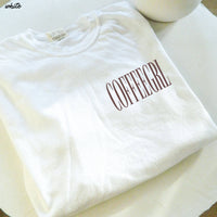 Chloe Vs Tank - Coffeegrl Coffee Comfort Colors Tee *19 Colors (S-3X): Large / Espresso