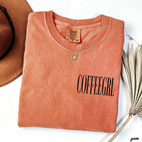 Chloe Vs Tank - Coffeegrl Coffee Comfort Colors Tee *19 Colors (S-3X): Large / Espresso