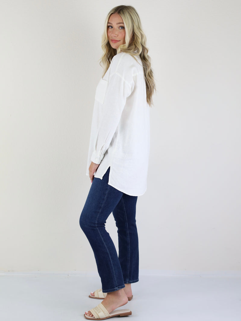 Barrymore L/S Button Front Tunic
