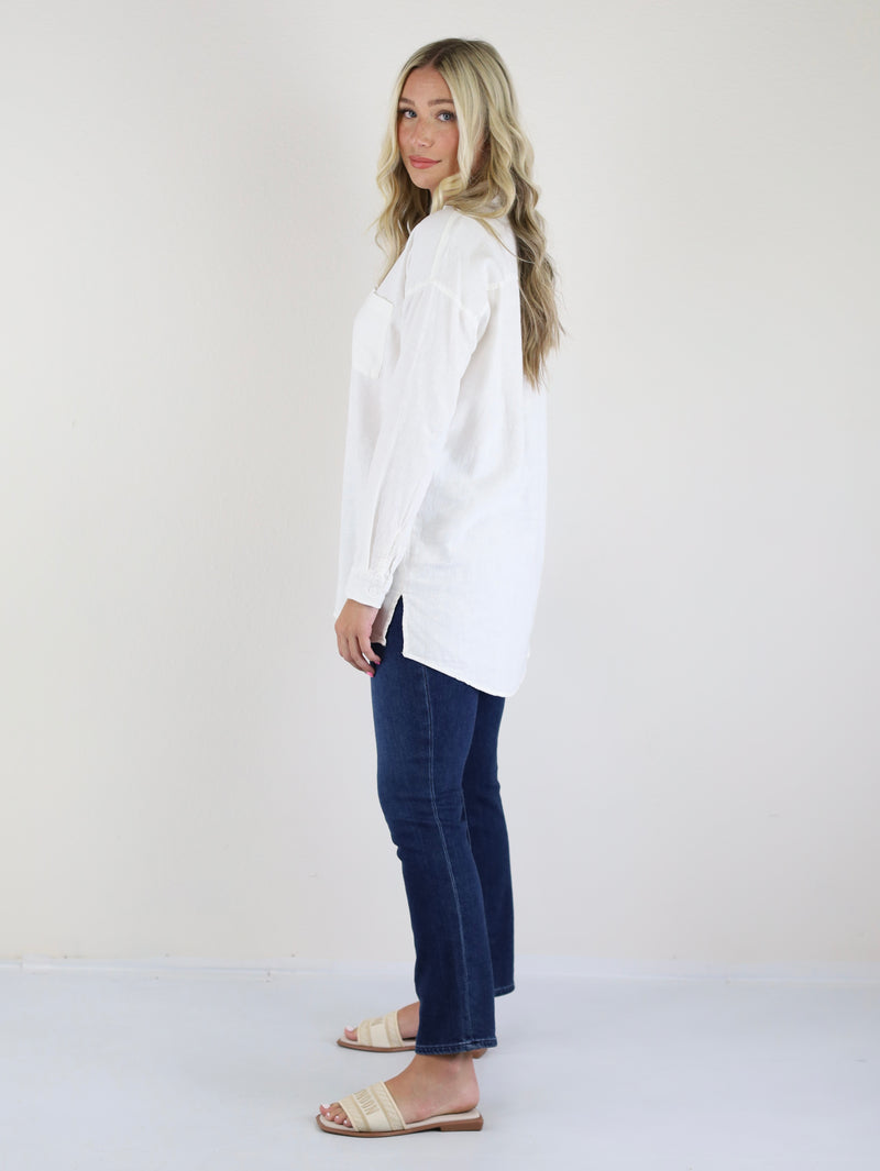 Barrymore L/S Button Front Tunic