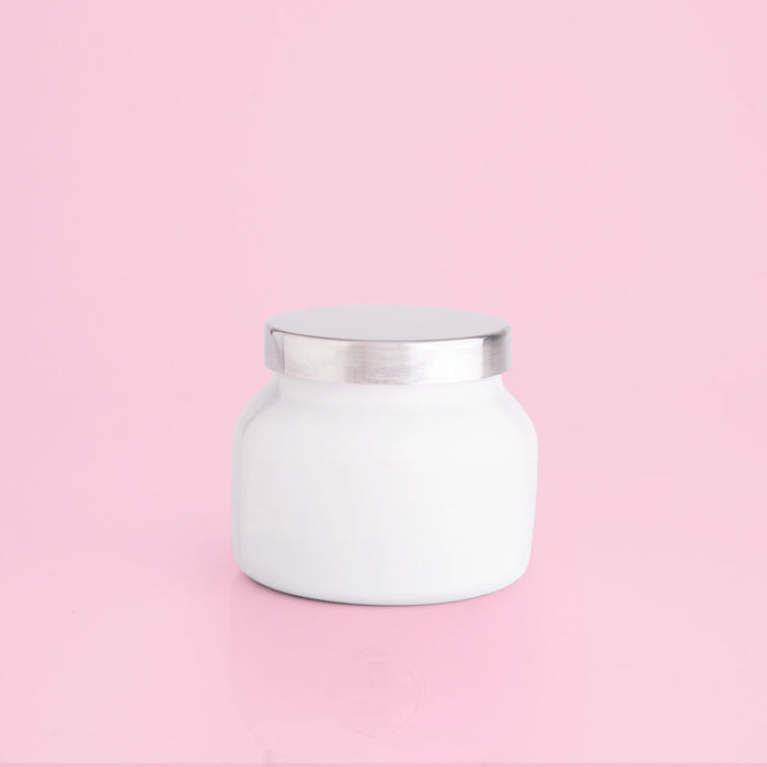 Volcano Scent White Petite Jar 8OZ CB725
